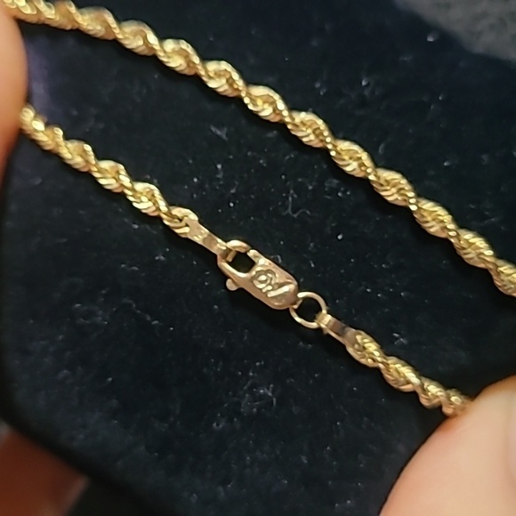 💸SOLD💸EUC Michael Anthony 10K Yellow Gold Rope Chain - Picture 5 of 10
